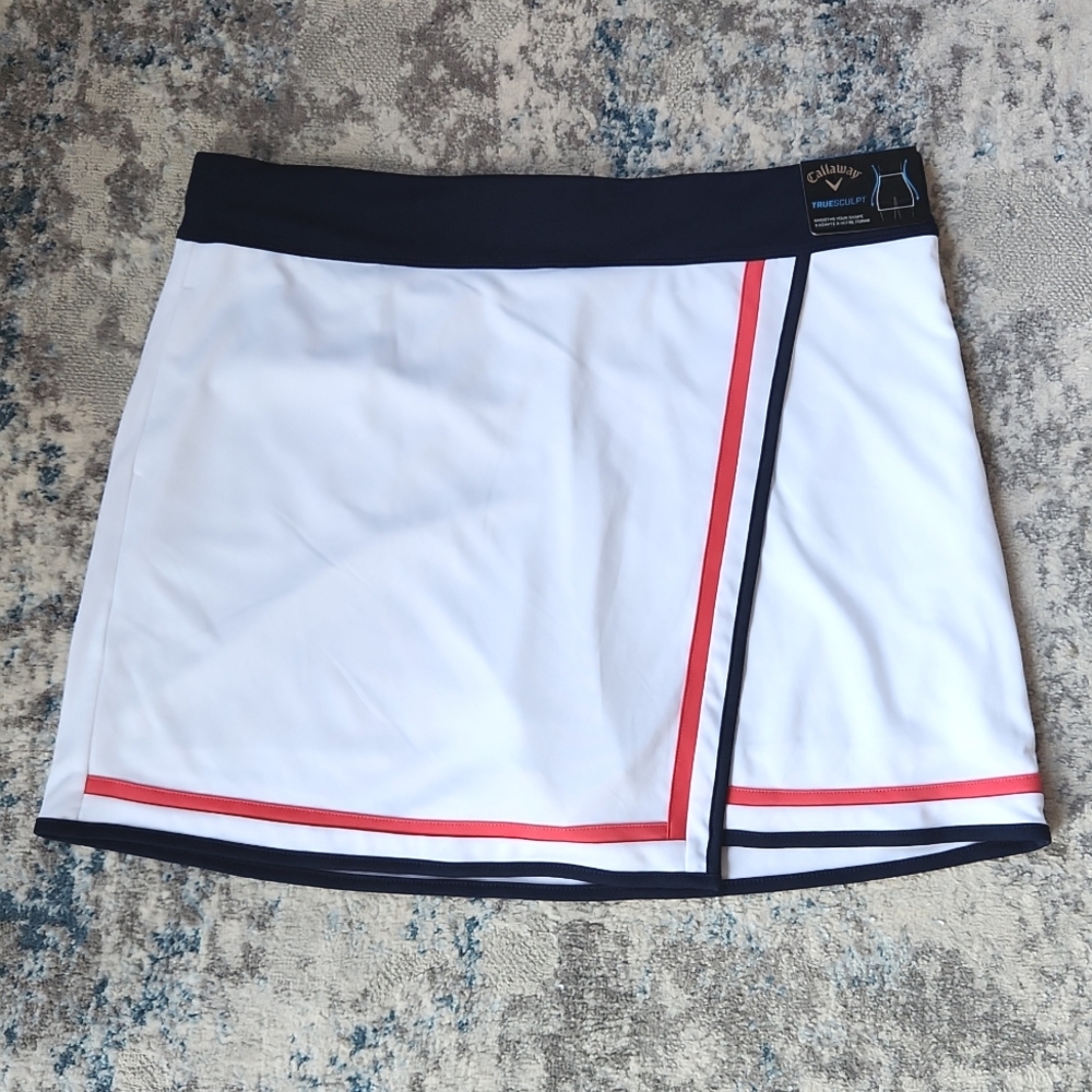 Callaway Women's Size XL Color Block Wrap Golf Skort‎ NWT - Picture 4 of 5